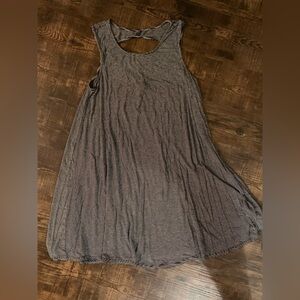 American Eagle Outfitters Black and White Striped Dress